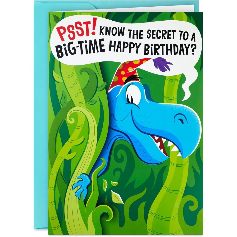 image:imageHallmark Jumbo Pop Up Birthday Card for Kids DinosaursRed