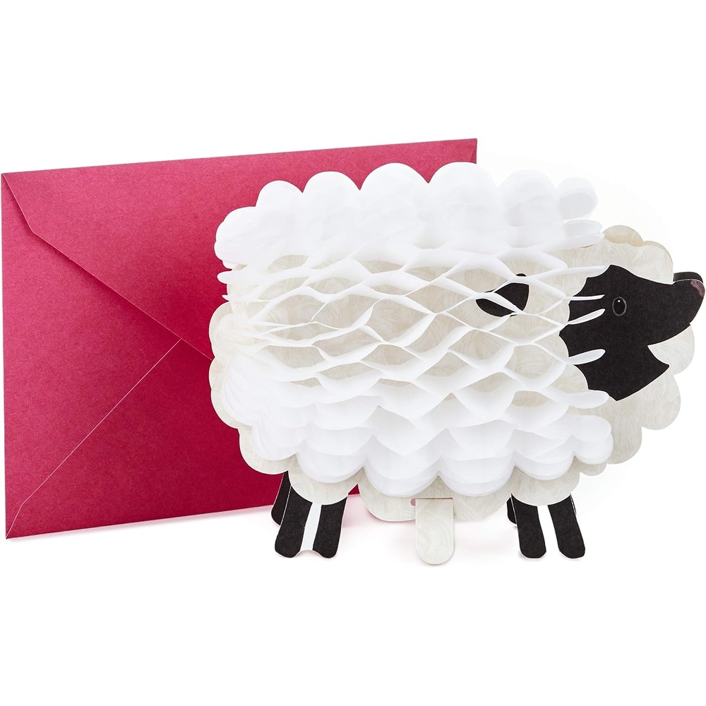 image:imageHallmark Pop Up Birthday Card 3D Honeycomb Sheep 599RZQ1001