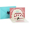 Cat with Birthday Cake