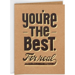 Hallmark Blank Cards, You’re the Best (20 Cards with Envelopes)