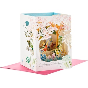Hallmark Paper Wonder Displayable Pop Up Birthday Card for Women (Beautiful Day)(Pop Up  Beautiful Day)