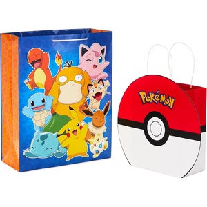 Hallmark Pokémon Wrapping Paper Rolls – Pikachu, Charmander, Bulbasaur Gift Wrap Paper (Set of 3 Rolls: 60 sq. ft. ttl.) for Birthday, Kids Parties, Gamers, Christmas Presents(2 Count)
